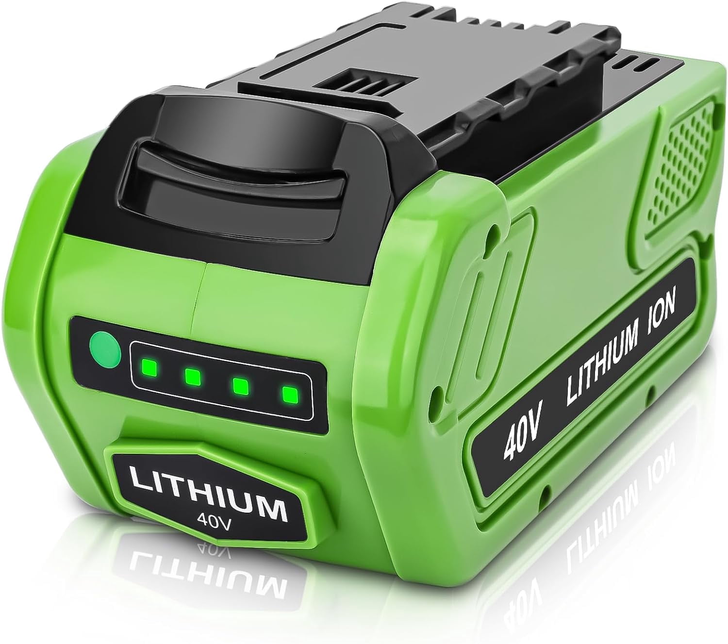 Munikind 40V 6.0Ah Replacement Battery For Greenworks G-MAX Tools - Compatible With 29252 20202 22262