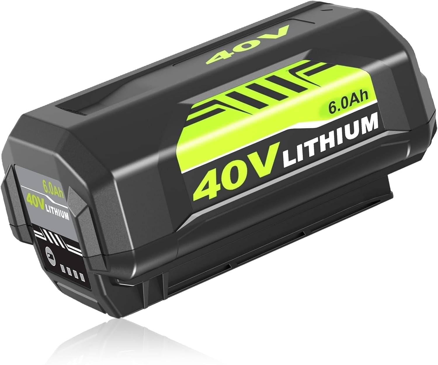6000mAh Replacement for Ryobi 40V Battery 6.0Ah OP40401 OP4026 OP40501 Compatible with Ryobi Battery 40V Cordless Power Tools