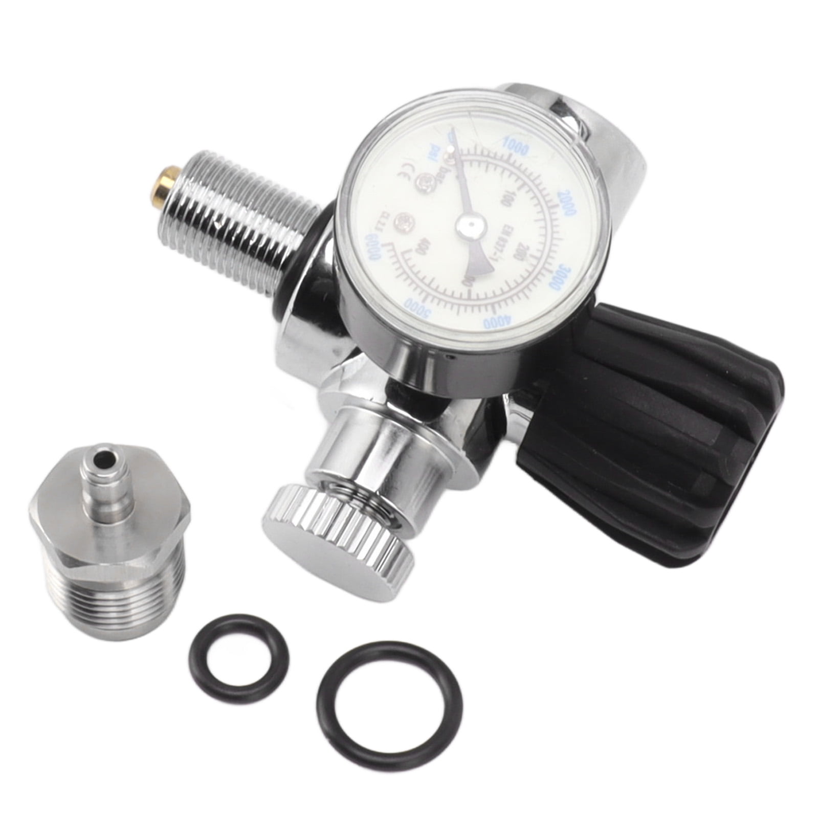 6000psi 400Bar Diving Tank Pressure Gauge M18x1.5 Scuba Diving Tank