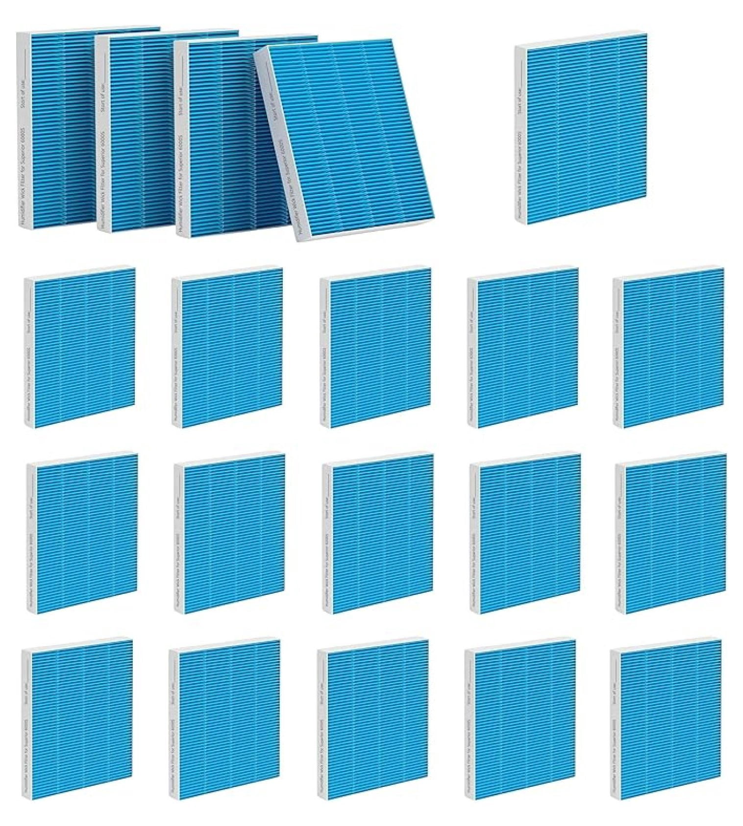 6000s Wick Humidifier Filter Replacement for Superior 6000S Smart Evaporative Humidifier, 16 Pack