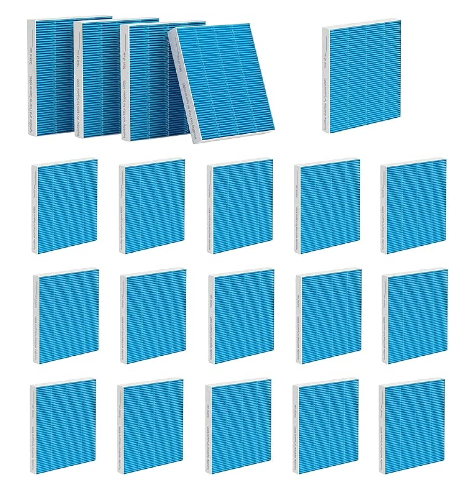 6000s Wick Humidifier Filter Replacement for Superior 6000S Smart Evaporative Humidifier, 16 Pack