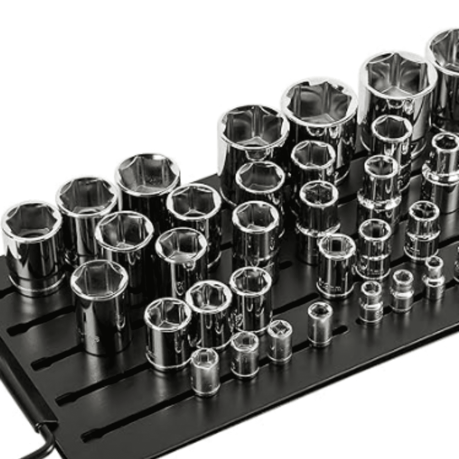 60032-36-Piece Magnetic Socket Organizer - 1/4-Inch, 3/8-Inch, and 1/2 ...