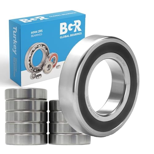 6004-2RS C3 EMQ Premium Sealed Radial Ball Bearing 20x42x12 10 Pack