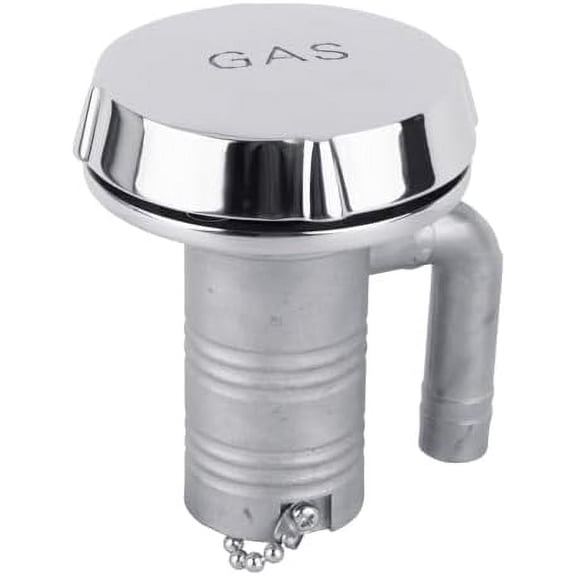 6005S-SCV Marine Straight Vented Deck Fill, 1-1/2" Hose, Gas$$Watercraft