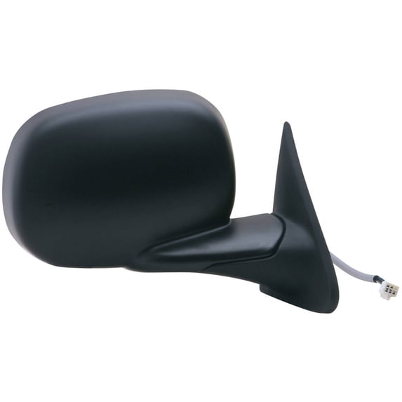 60063C - Fit System Passenger Side Mirror for 98-01 Dodge 1500, 98-02 2500/3500, black, foldaway, Heated Power Fits select: 1998-2001 DODGE RAM 1500, 1998-2002 DODGE RAM 2500