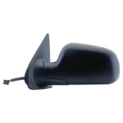 60082C - Fit System Driver Side Mirror for 99-04 Jeep Grand Cherokee, GTM type, black, foldaway, Heated Power