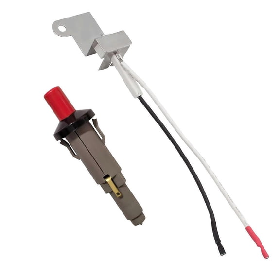 60092 Compatible with Weber Q3000 Q300 Gas Grill Replacement Push Button Igniter Kit Compatible with 424001 4260