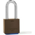 600A Series Padlock, Buy Act Compliant, 21/2" Tall Hard. Stainless Steel Shackle, High Security