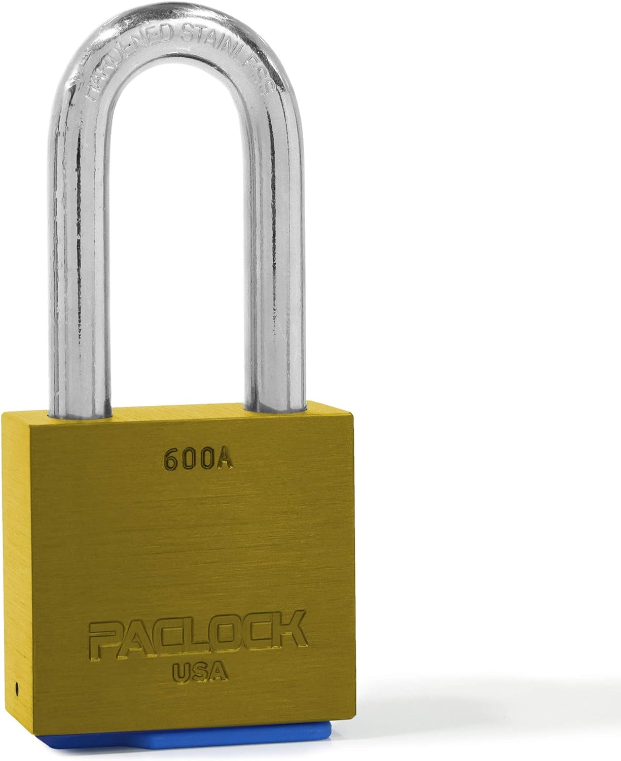 600A Series Padlock, Buy American Act Compliant, 21/2" Tall Hard