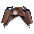 thumbnail image 1 of 600D Cordura Outer Saddle Bags W/Bottle Brown Hilason, 1 of 3