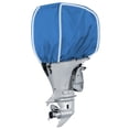 600D Fade and Crack Resistant Trailerable Outboard Motor Cover, Waterproof