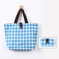 thumbnail image 1 of 600D Foldable Portable Cloth Shopping Bag, Reusable Tote for Groceries Travel, Compact Carry, 1 of 6