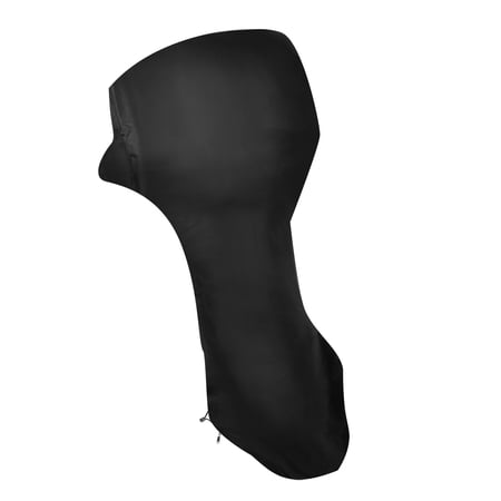 600D Oxford Cloth Motor Full Outboard Boat Engine Cover Protector Fit Up to 175-225HP Black