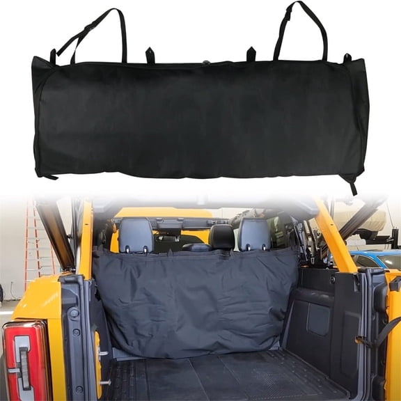 600D Oxford Organizer Soft Top Window Storage Bag For Ford Bronco 2021-UP 4 Door