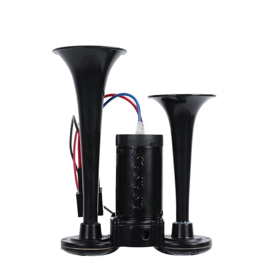 600Db Super Train Horns 12V Waterproof Air Horns Replacement Kit Car Air Double Horns with Compressor Automotive Accessories