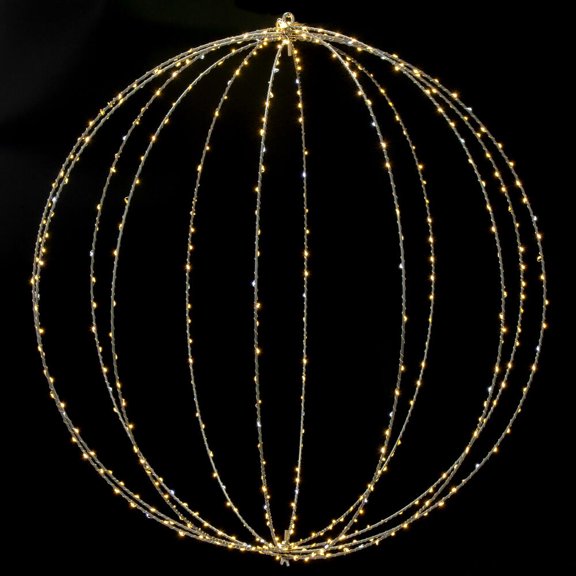 600Ltx30" WW Tw LED Ball Wire Silhouette