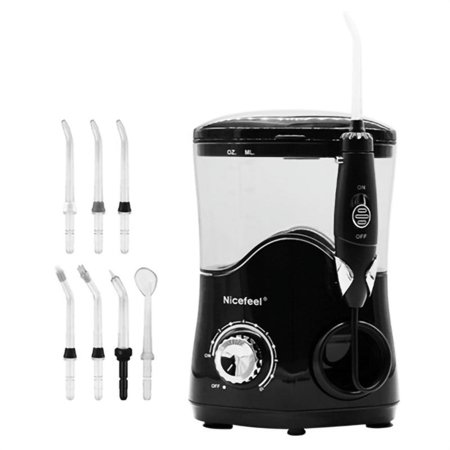 600ML Oral Irrigator 10-level Adjustable Water Irrigator IPX7 Waterproof 7-Nozzle Tooth Cleaner Home Oral Care Tool For Family