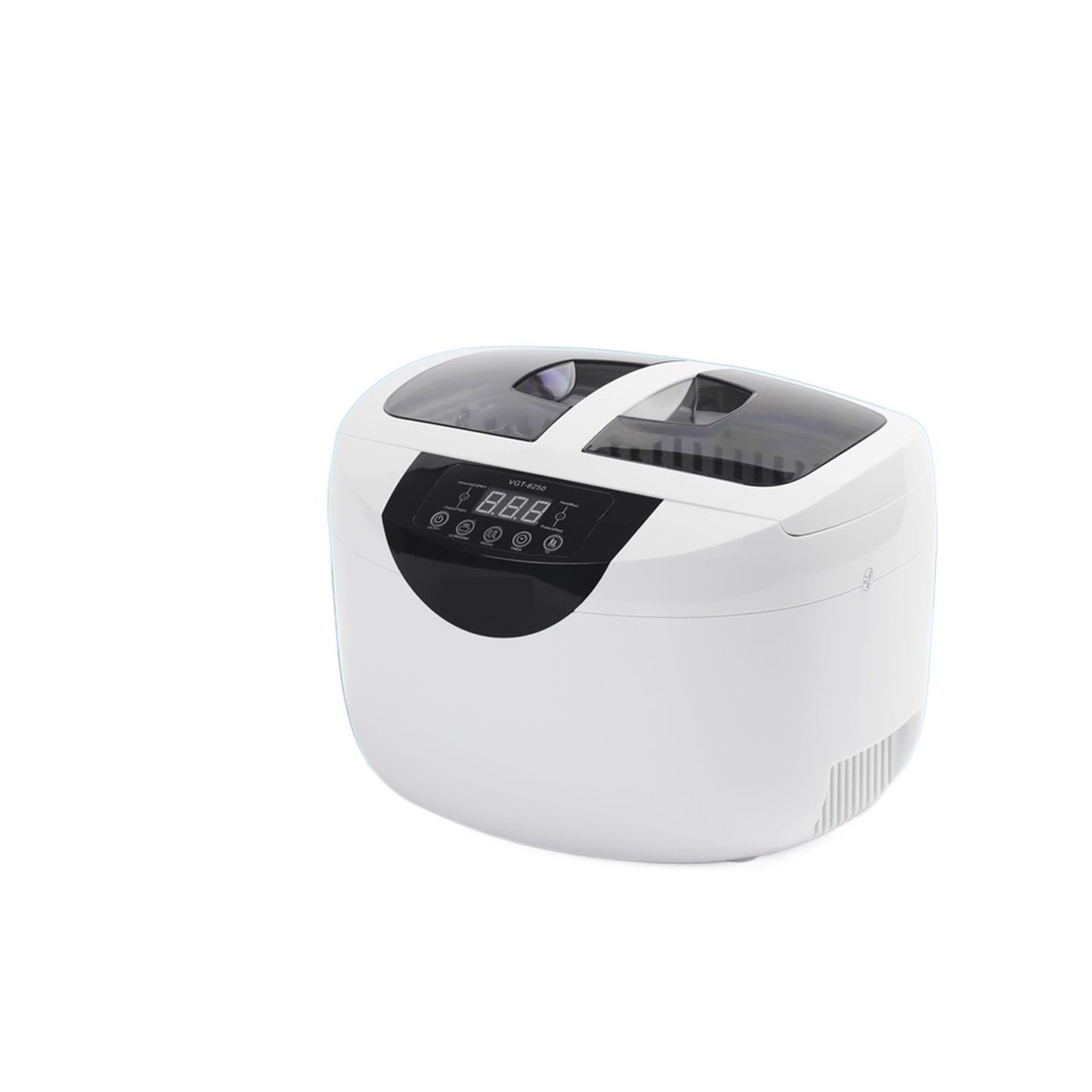 600ML Ultrasonic Cleaner Bath Timer For Jewelry Parts Glasses Manicure Stones Cutters Dental Razor Brush ,Strong Cleaning