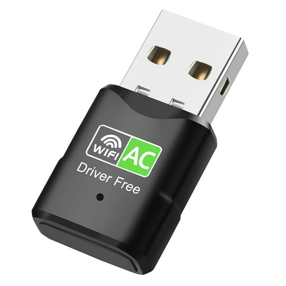 600Mbps Dual Band AC600 USB WiFi Adapter, 2.4GHz/5.8GHz Wireless Network Dongle with Realtek RTL8811 Chipset for Windows