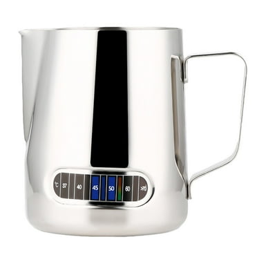 MUVNA 20.3 Oz (600ml) Espresso Steaming Pitcher - Stainless Steel Milk Frothing Jug For Latte Art