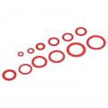 600PCS Flat Washer Assortment Insulation Alloy Steel Paper Fiber Sealing Gasket Multiple Sizes