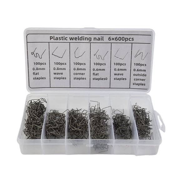 600PCS Plastic Repair Machine Welding Hot Stapler Bumper Welder Staples