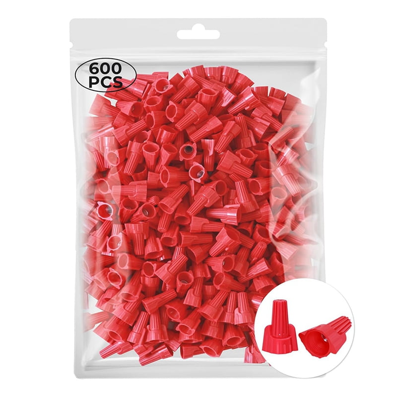 Easy-Twist Winged Wire Connectors - 18-8 AWG, 600V, Grey (Jar Of 50) For Secure Electrical Connections - View #11