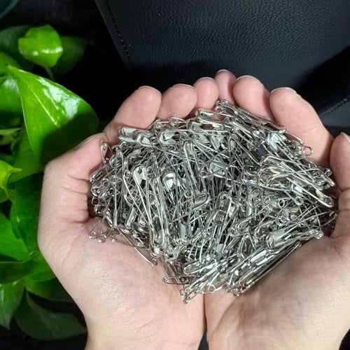 600PCS Safety Pins (Upgraded), 1.5 inch Small Safety Pin, Rust ...