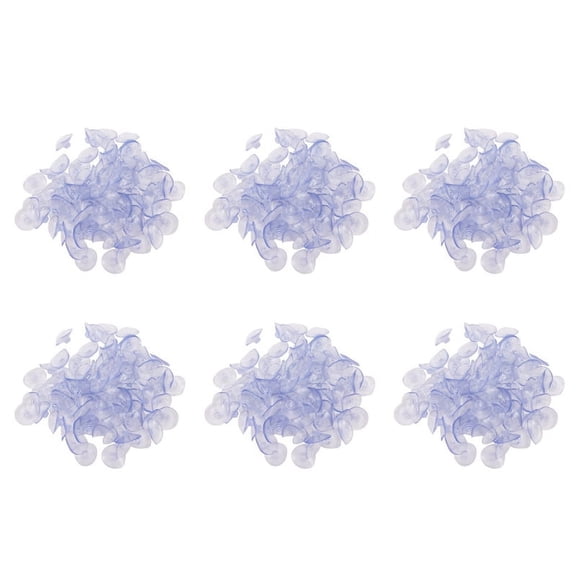 600Pcs 40Mm Clear Suction Cup Sucker Mushroom Head Suction Cup Suction