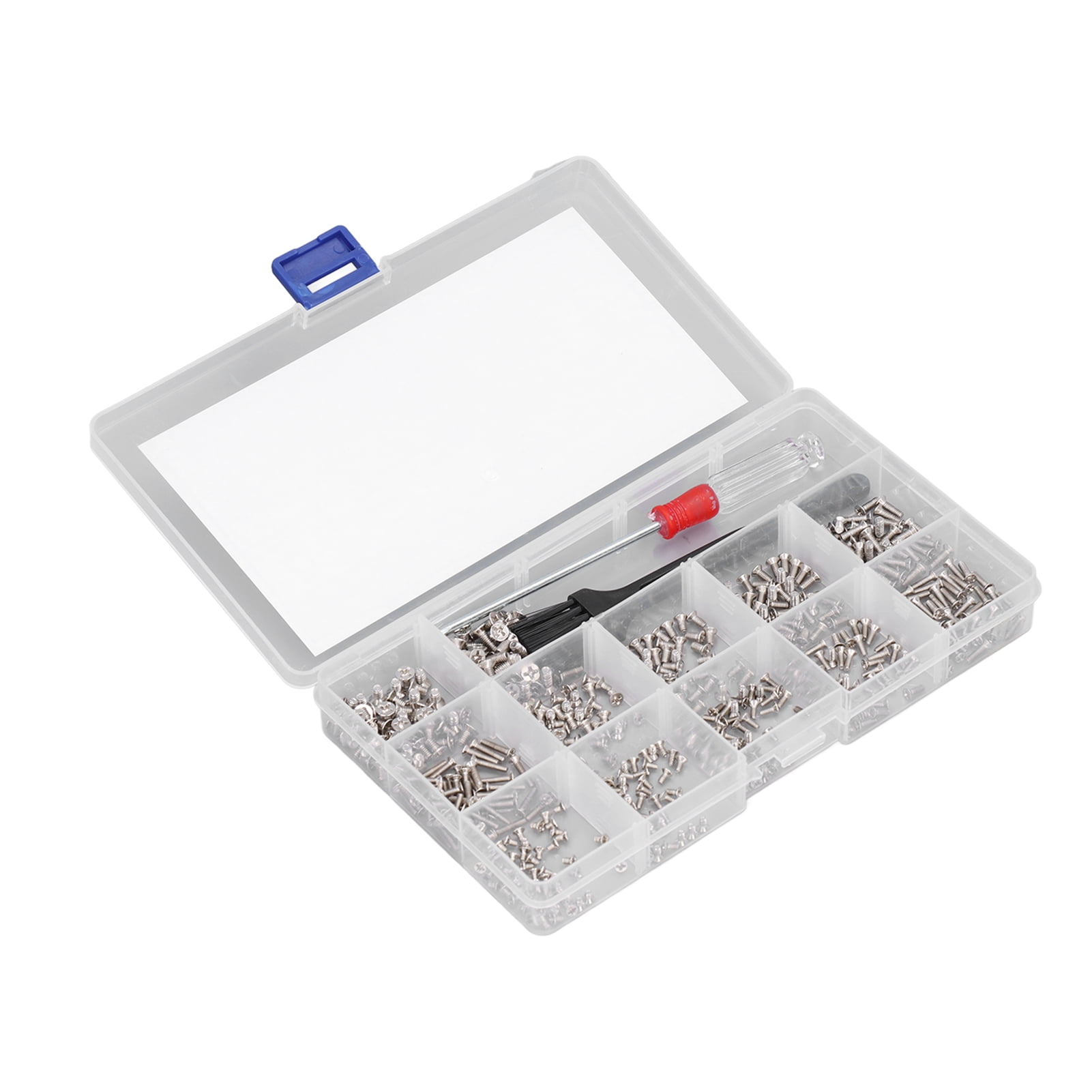 600Pcs Computer Screws Assortment Kit Micro Flat Head M2 M2.5 M3 with ...