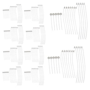 600Pcs Low Smoke Natural Candle Wick with Wax Pre-Wax Wick, Candle Making Kit