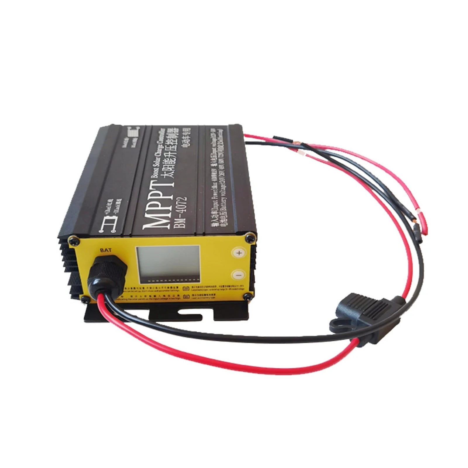 600W 24/36/48/60/72V MPPT Solar Boost Controller Charger Car Battery Charging Voltage PV Input Voltage 12V-50V ,Excellent Performance and Stability