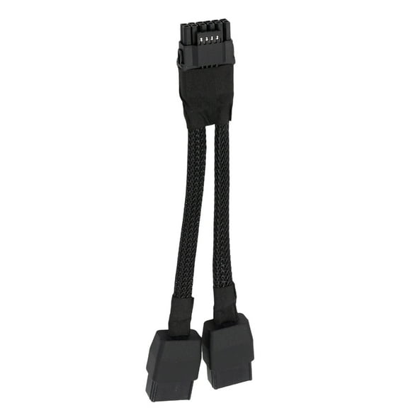 600W 2x 8Pin PCIe To 16Pin 12VHPWR Adapter Cable With Enhances Safety For PC