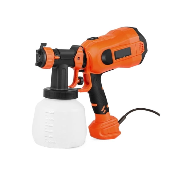 600W/750W Electric Spray Gun 4 Nozzle Sizes 1000ml/1200ml Household Paint Sprayer Flow Control Easy Spraying ,Easy to Clean