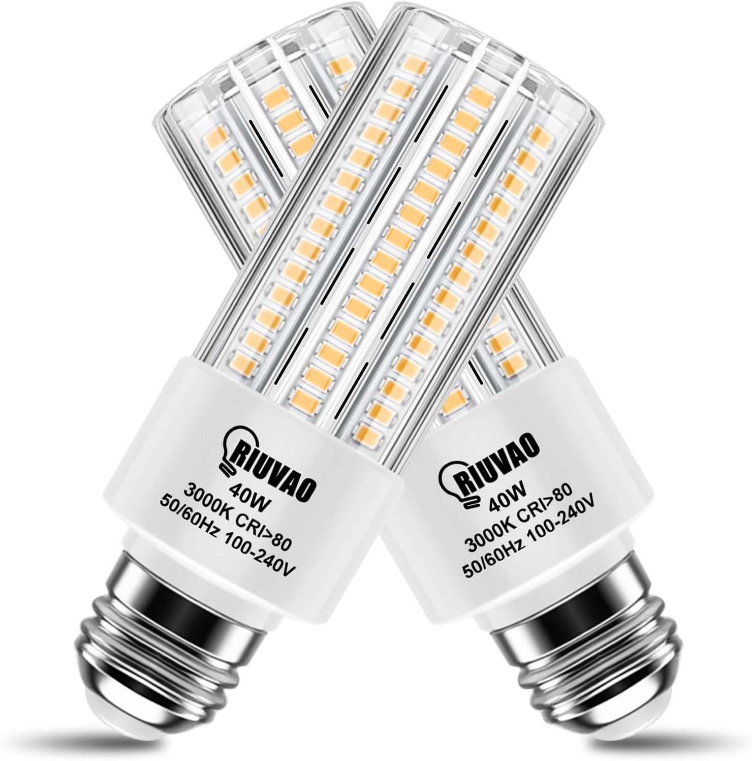 NS, LED Light Bulb, 40W, 300W Equivalent, Warm White, 2 Pack - Walmart.com