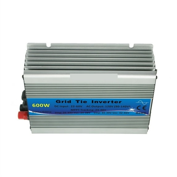 600W Grid Tie Inverter MPPT Function 30V 36V Panel 22-60VDC To 110/230 Solar Power Pure Sine Wave Micro Inverter ,High-Efficiency Power Supply