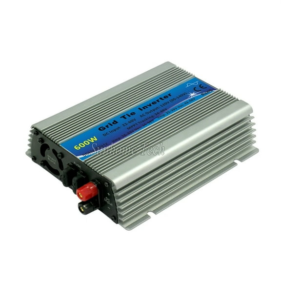 600W MPPT Solar Grid Tie Inverter Pure Sine Wave,22-60V DC To AC Grid Tie Inverter ,Car Essential