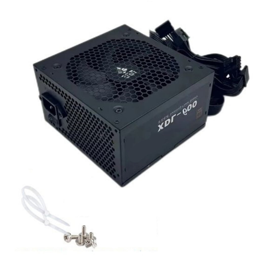 600W Mining PC Power Supply Computer Mining Double GPU Graphics 24Pin Power For Gaming Servers Accessories