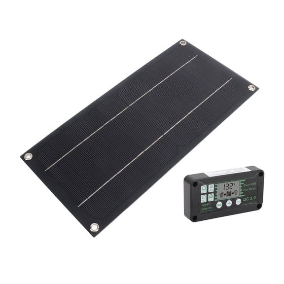 600W Monocrystalline Solar Panel Kit 18V for RV Car Boat Off-Grid Power System
