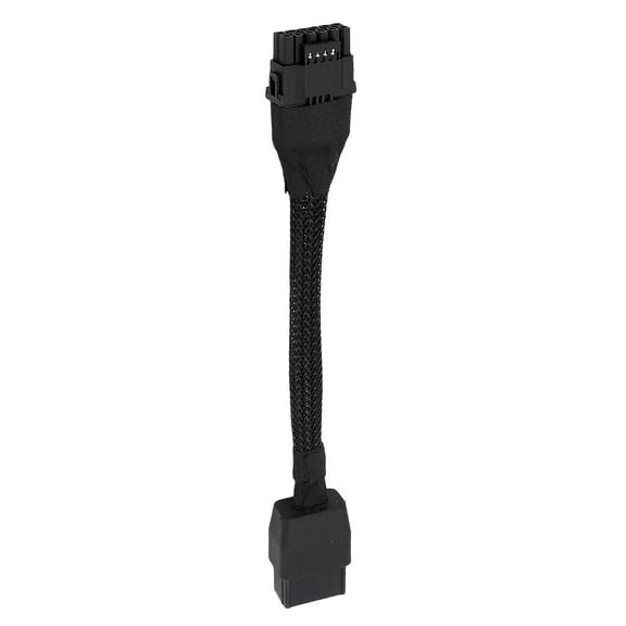 600W PCIe 8Pin Female to 12+4Pin Adapter with Gold-Plated Terminals for Gaming PC Workstations