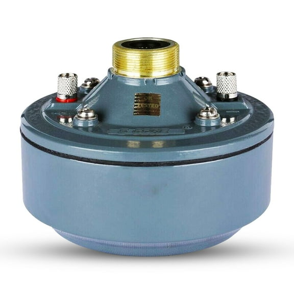 600W Peak Compression Driver with Aluminum Tweeter Diaphragm 16 Ohm Weatherproof Horn Speaker for PA Systems, Outdoor Events & Live Sound (DU 60W)