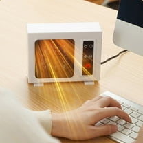 600W Portable Space Heaters Office Desk Heaters Small Heaters With Overheat Protection,by Fanshiluo