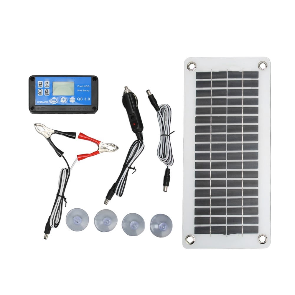 600W Solar Panel Kit 100A Suitable For Rv Camping And Off-Grid Power Supply