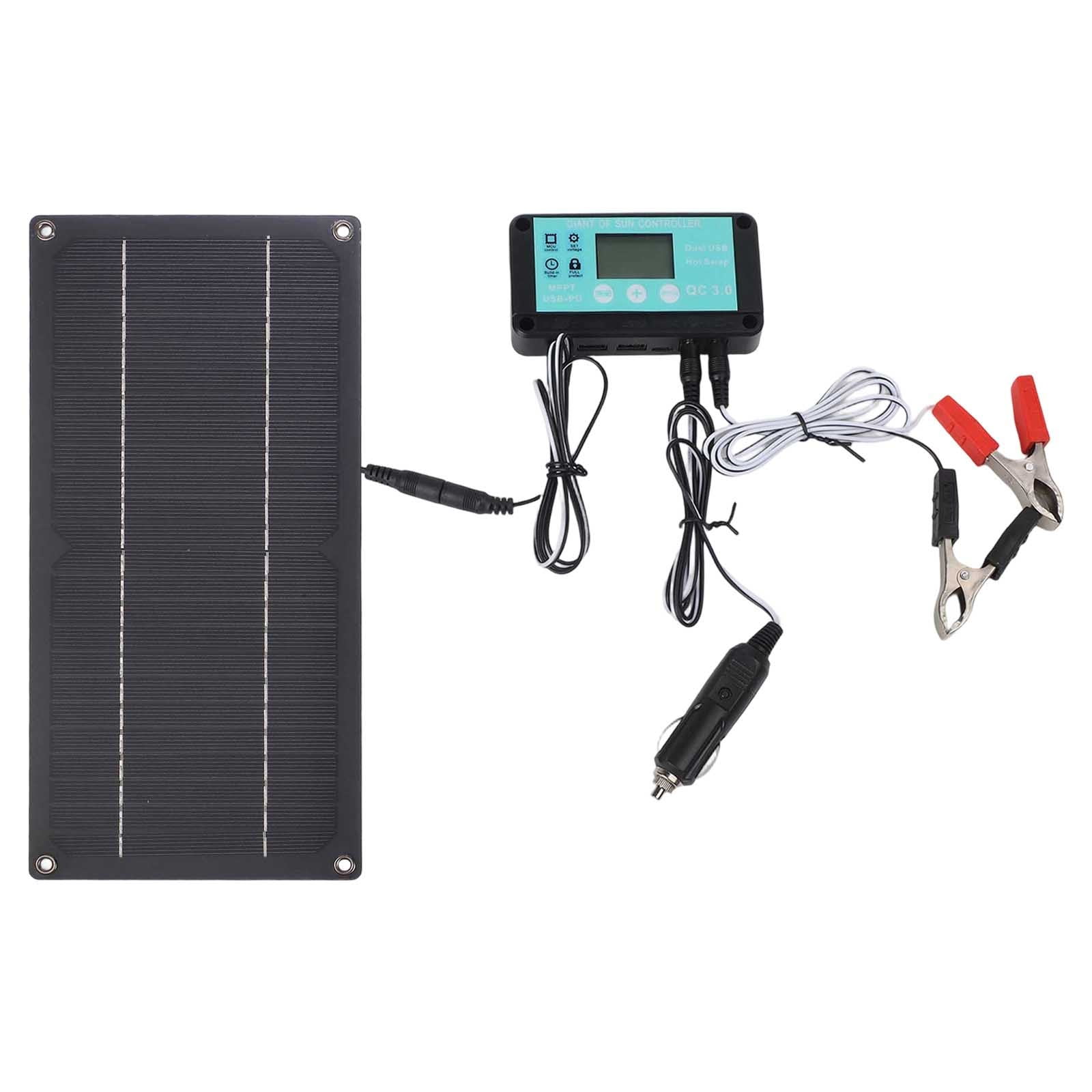 600W Solar Panel Kit 100A Suitable for RV Camping and Off-Grid Power Supply