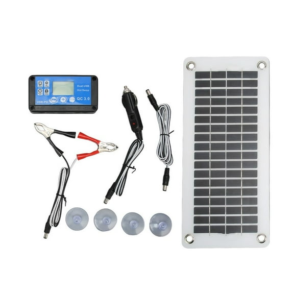 600W Solar Panel Kit 100A Suitable for RV Camping and Off-Grid Power Supply