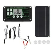 600W Solar Panel Kit 18V Battery 100A Mppt Charger Controller For Car Rv Caravan
