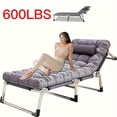 thumbnail image 1 of Outdoor products, lightweight design, home, courtyard, garden rest - space saving, metal material, gray style, 1 of 5
