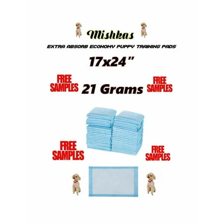 600ct SUPER Economy XTRA ABSORB 17x24" Puppy Training Pads 21 gr Use Em Twice!