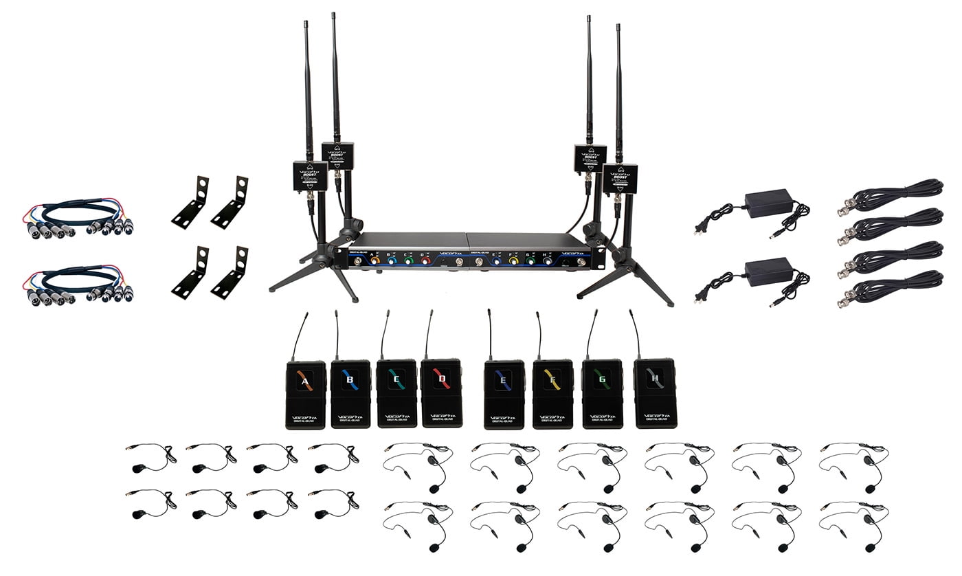 VocoPro BOOST-PLAY-8 Microphone System