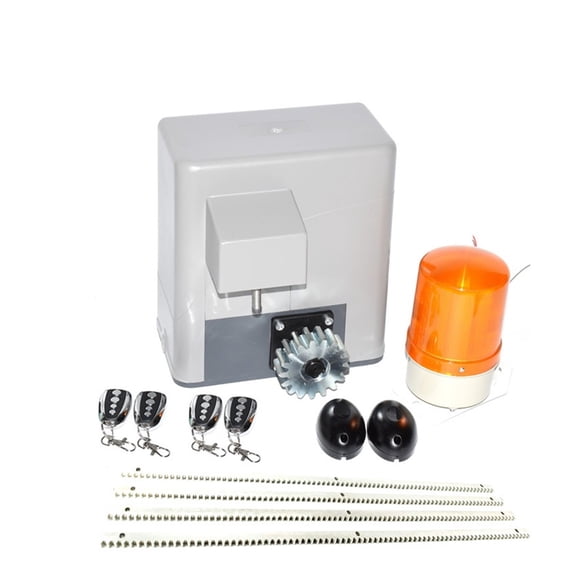 600kg Door Automatic Sliding Door Opener Electric Operator Wheeled Machine Door Safety Kit With 4m Steel Frame